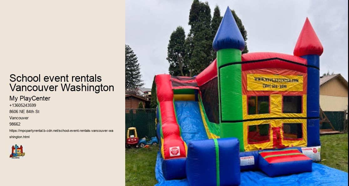 School event rentals Vancouver Washington